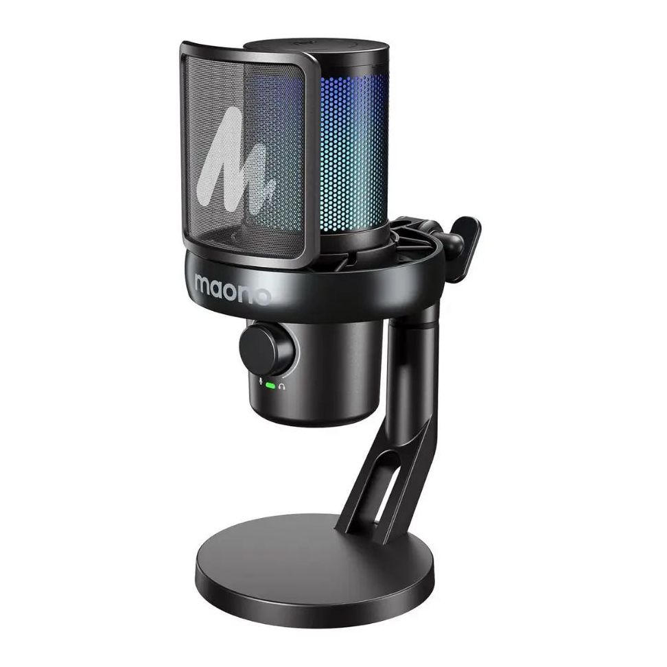 Maono DM40 Pro USB/Wireless Condenser Microphone - Black