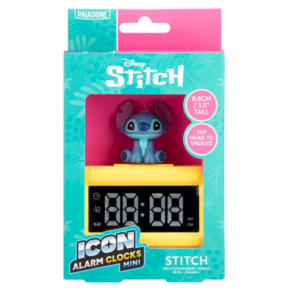 Paladone Stitch Mini Character Alarm Clock