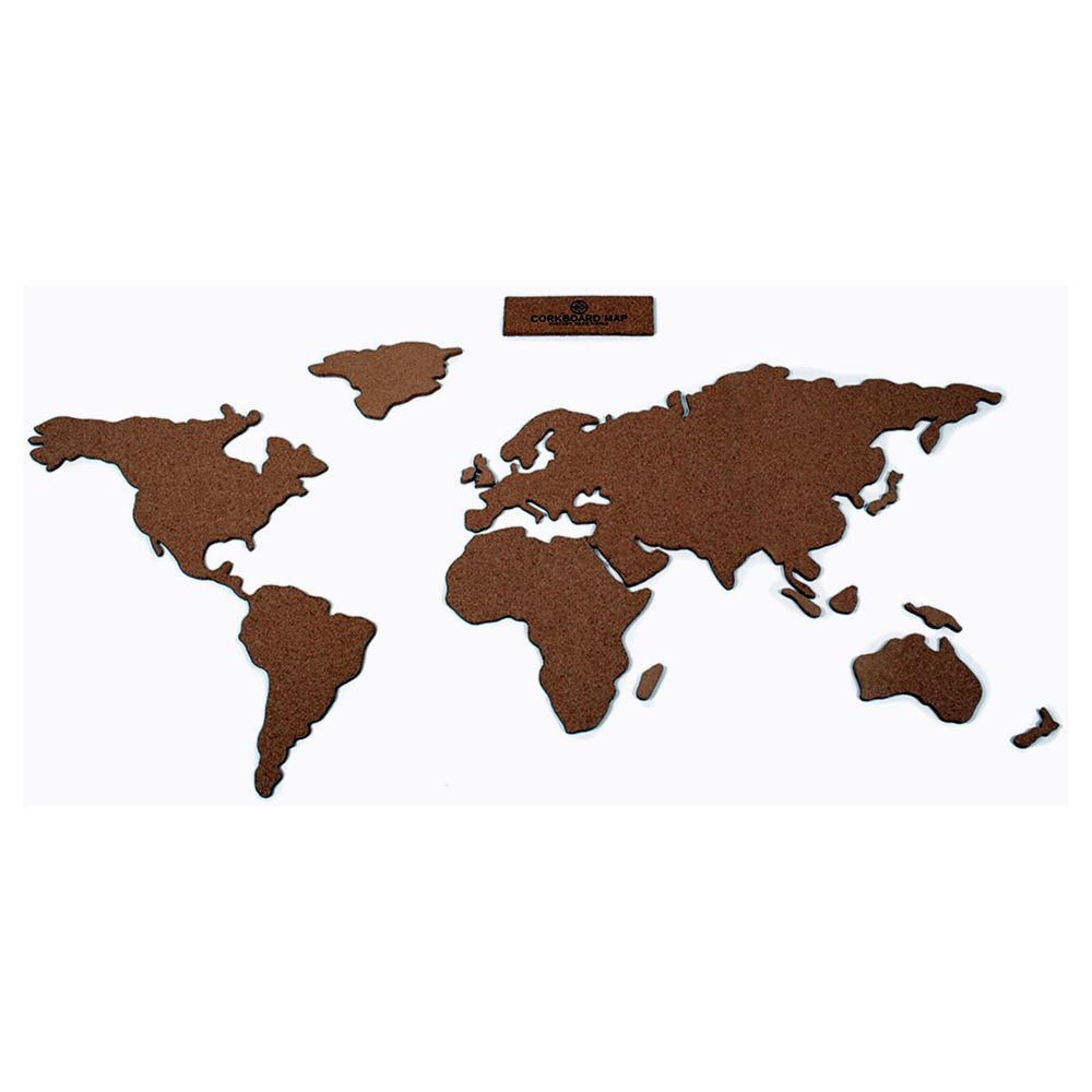 Suck UK Corkboard Map