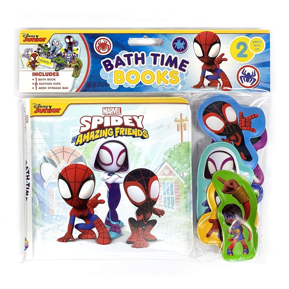 Marvel Spidey Bath Time Deluxe Book | Phidal Publishing