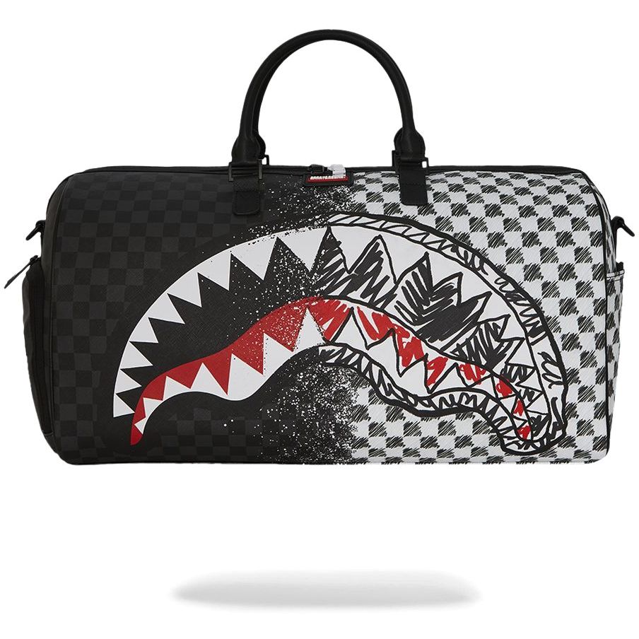 Sprayground Mix And Match Scribble Large Duffle Bag