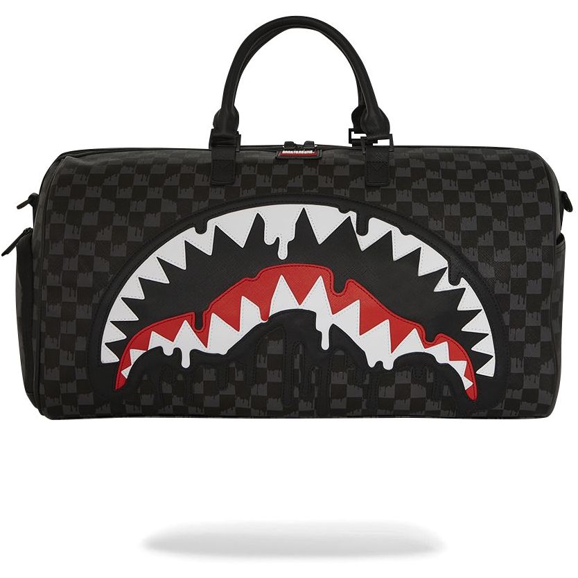 Sprayground Dripping Sharks In Paris Large Duffle Bag