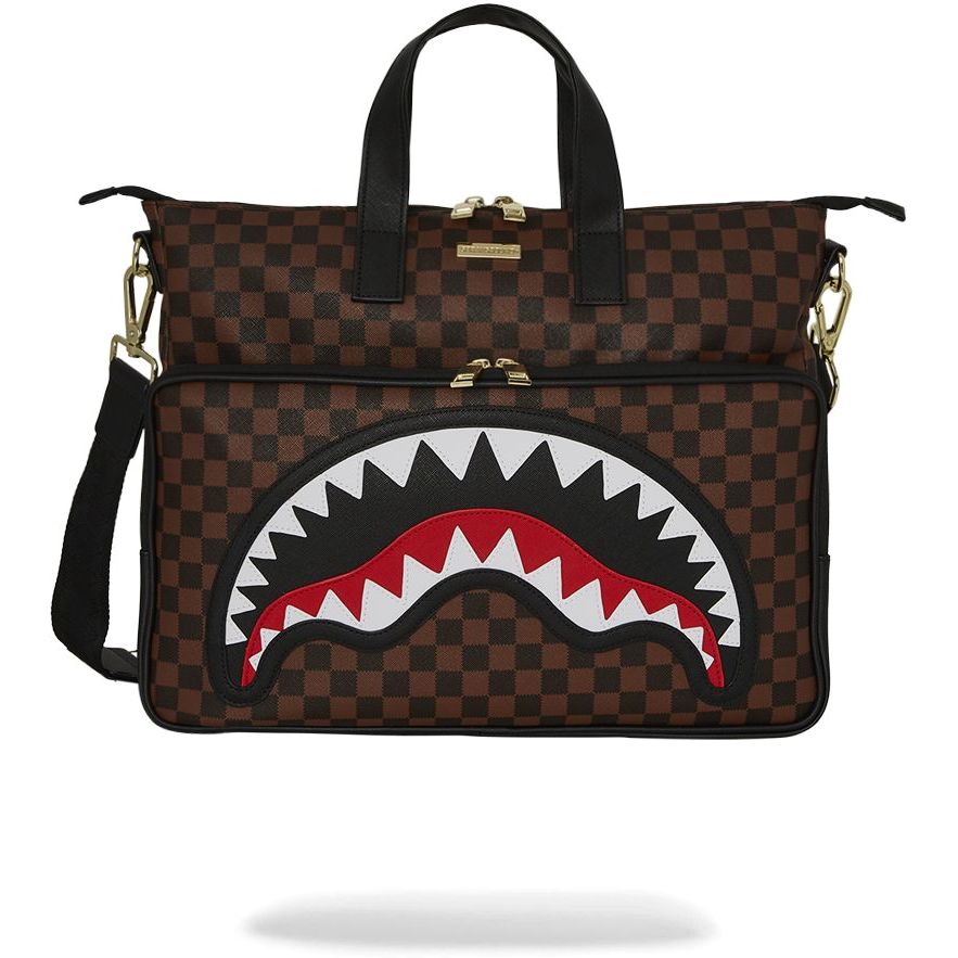 Sprayground Sawtooth Sharks In Paris Travel Bag