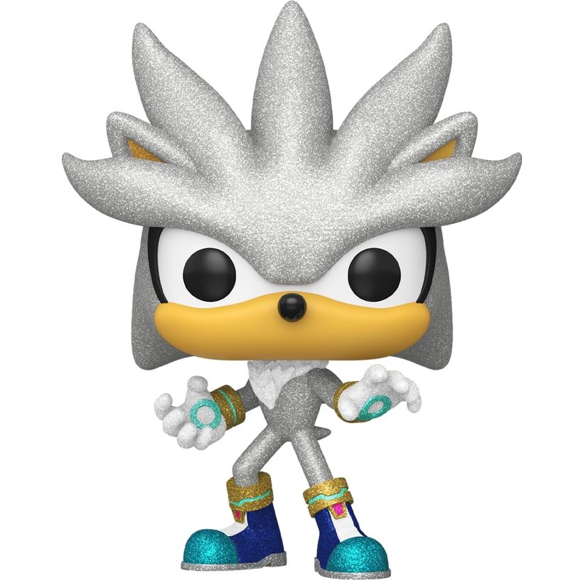 Funko Pop! Games Sonic Silver Dglt Vinyl Figure