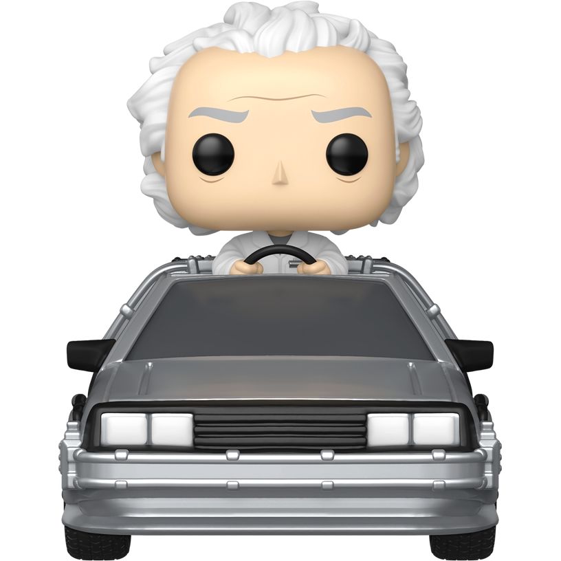 Funko Pop! Rides Movies Back To The Future S5 Doc with Time Machine Vinyl Figure