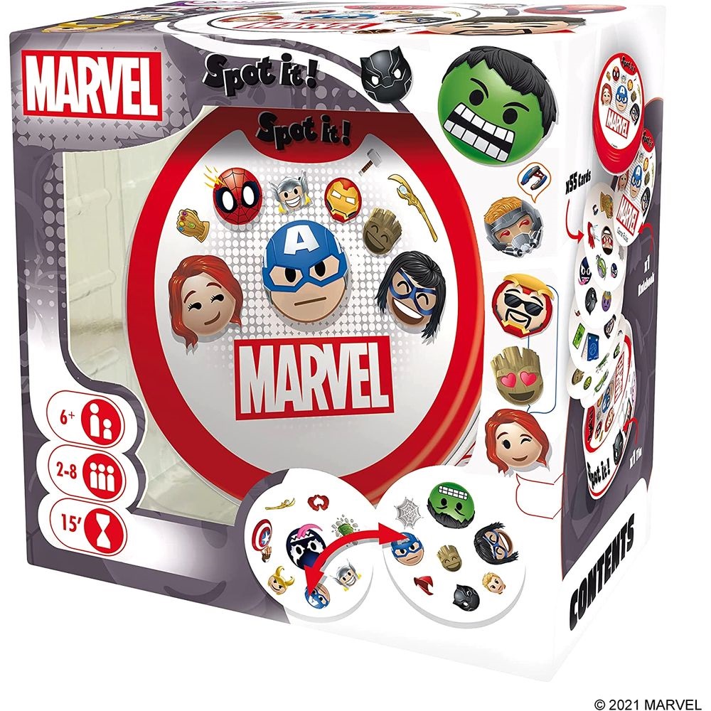 Zygomatic Spot It Marvel Box (New Ed.)