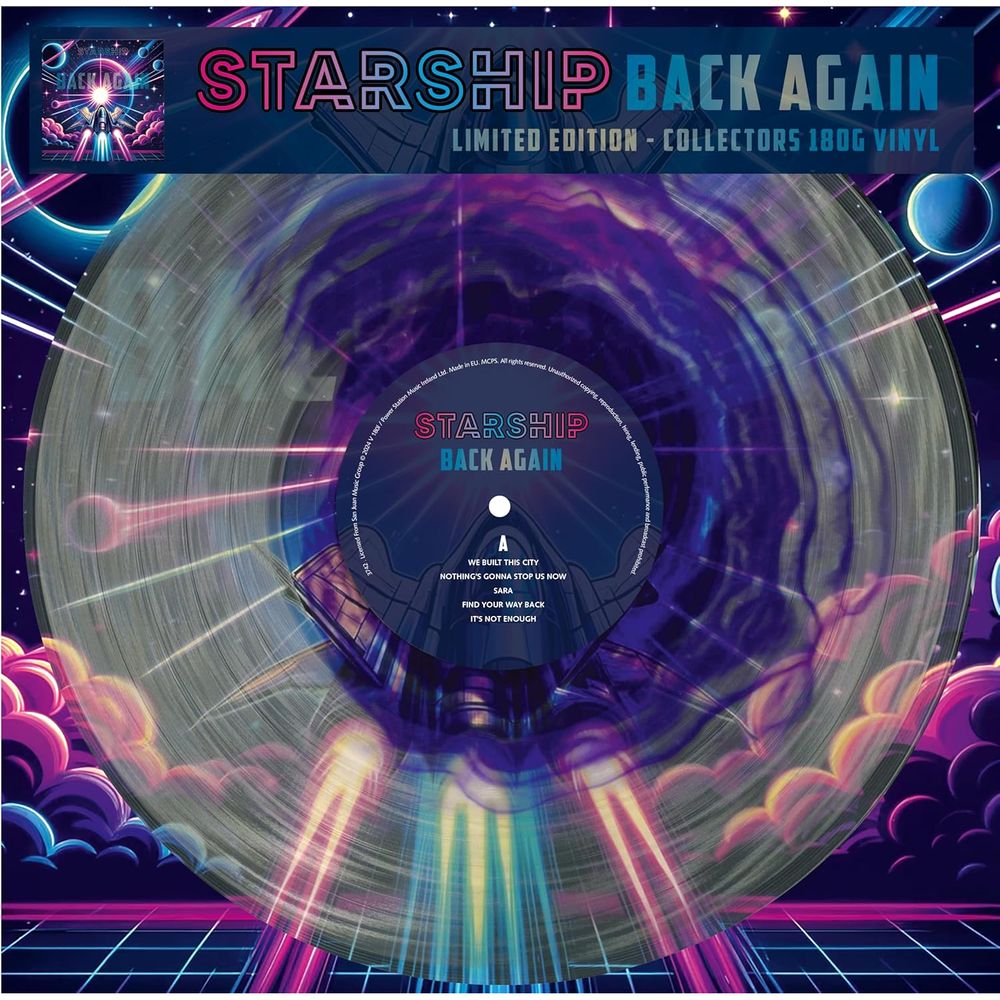 Back Again! (Individually Numbered) (Limited To 1111 Worldwide) (Clear Colored Vinyl)|Starship