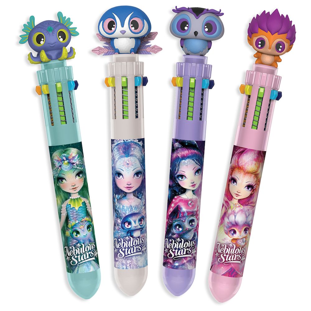 Nebulous Stars 10-Color Ballpoint Pen Assortment (4)