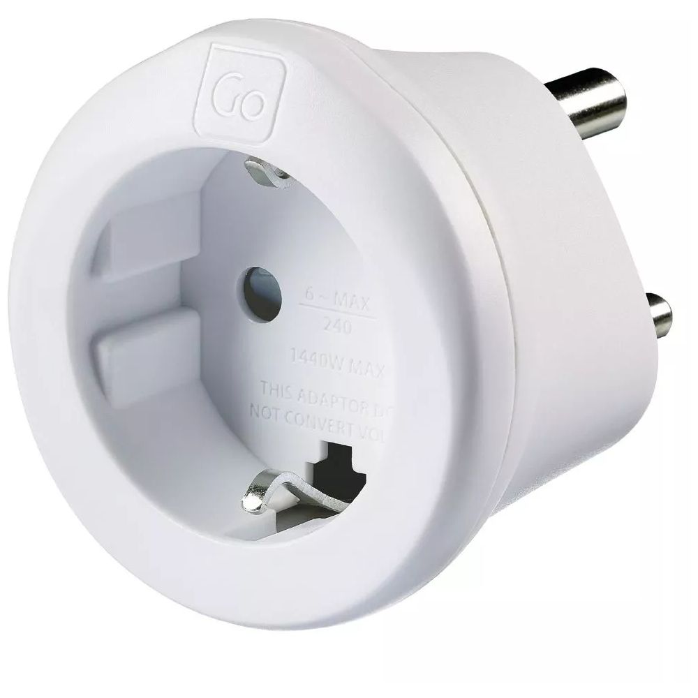 Go Travel - Adaptor - 543 - EU/India Adaptor
