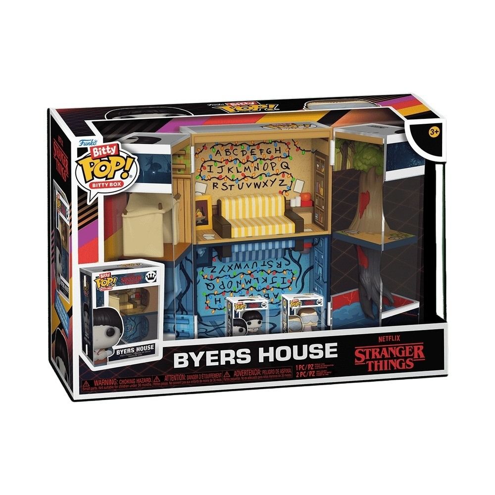 Funko Bitty Boxes Tv Stranger Things Byers House Vinyl Figure