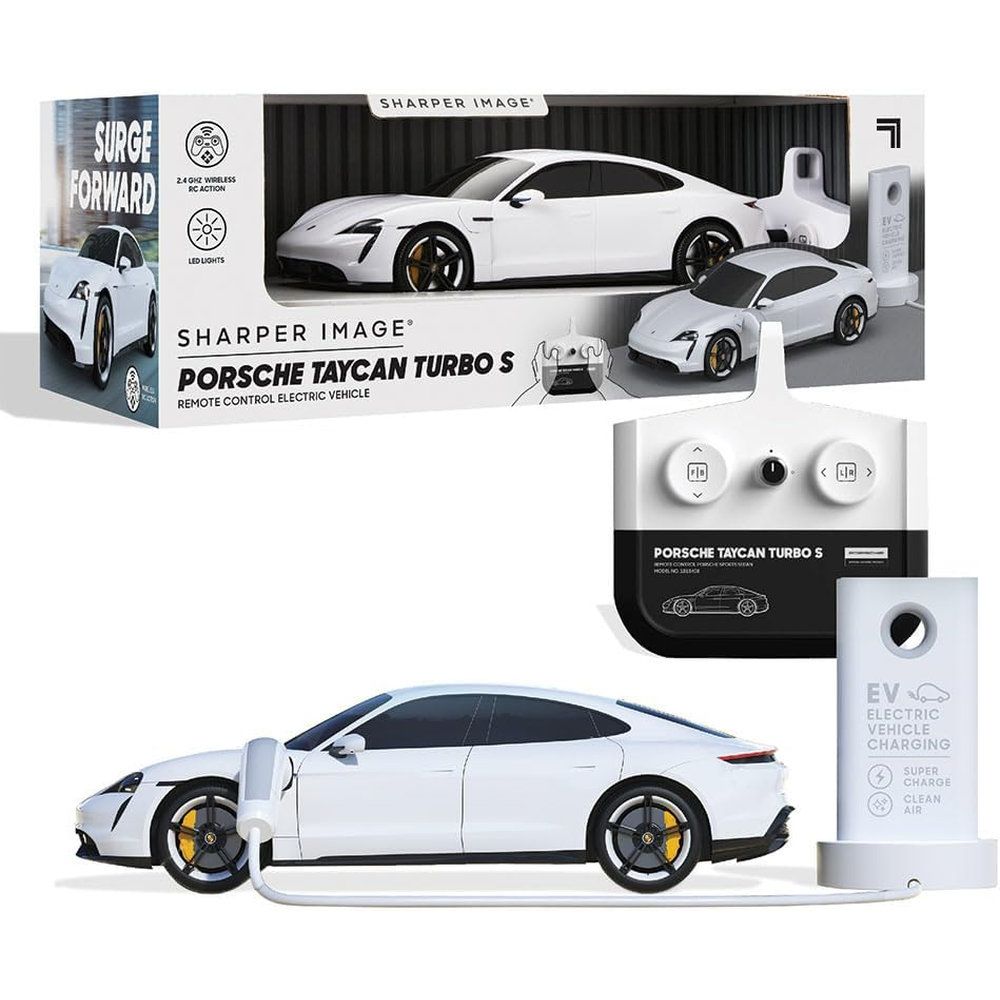 Sharper Image Rc Porsche Taycan Turbo S 1.20 Scale
