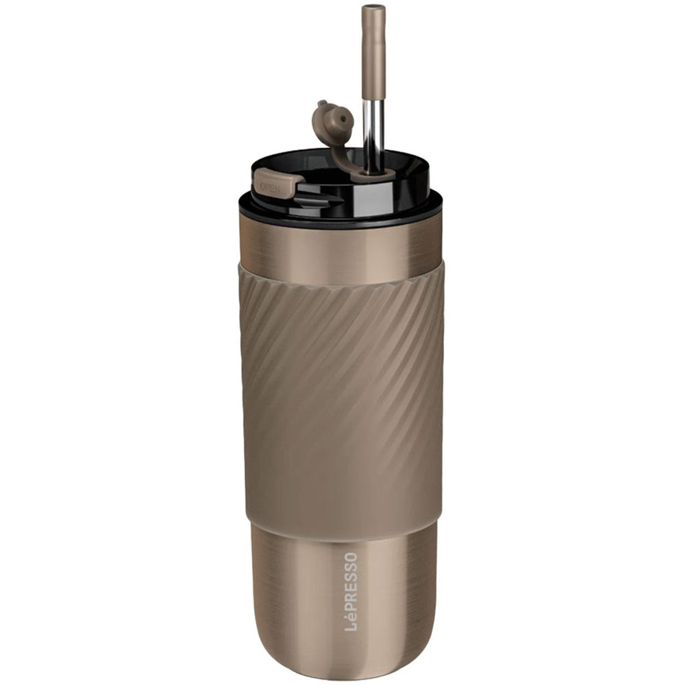 Lepresso Thermal Tumbler With Infusion Filter 520ml - Gold