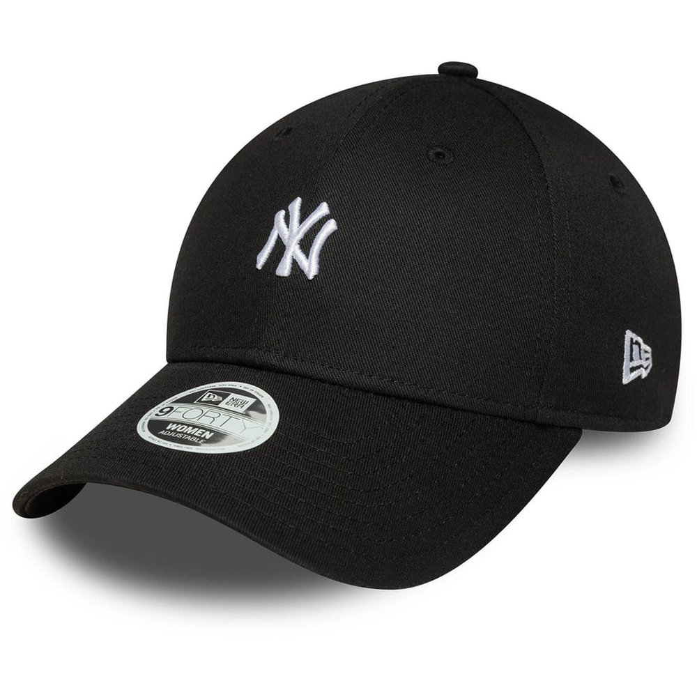 New Era Womens Mini Logo 9Forty Mlb New York Yankees Osfm Black Cap