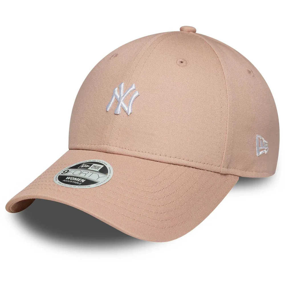 New Era Womens Mini Logo 9Forty Mlb New York Yankees Osfm Pink Cap