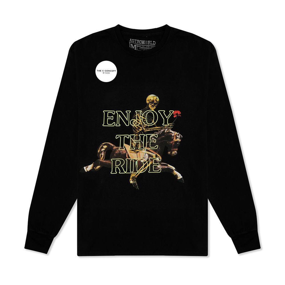 Travis Scott Enjoy The Ride L/S T-Shirt - L