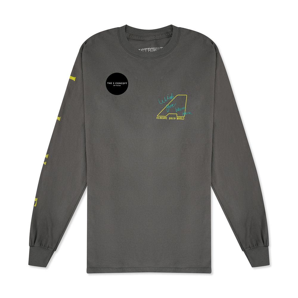 Travis Scott Top Look Listen Longsleeve Tee