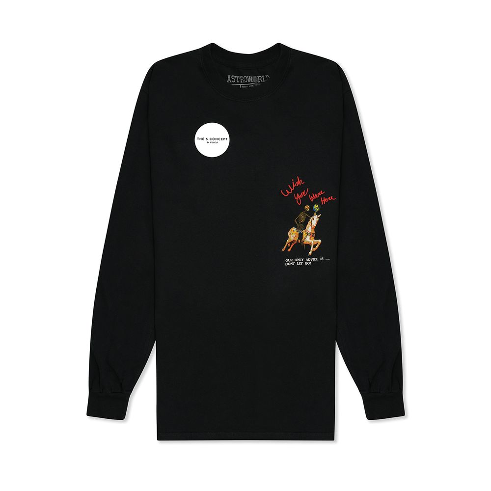 Travis Scott Astroworld Horse Long-Sleeve T-Shirt