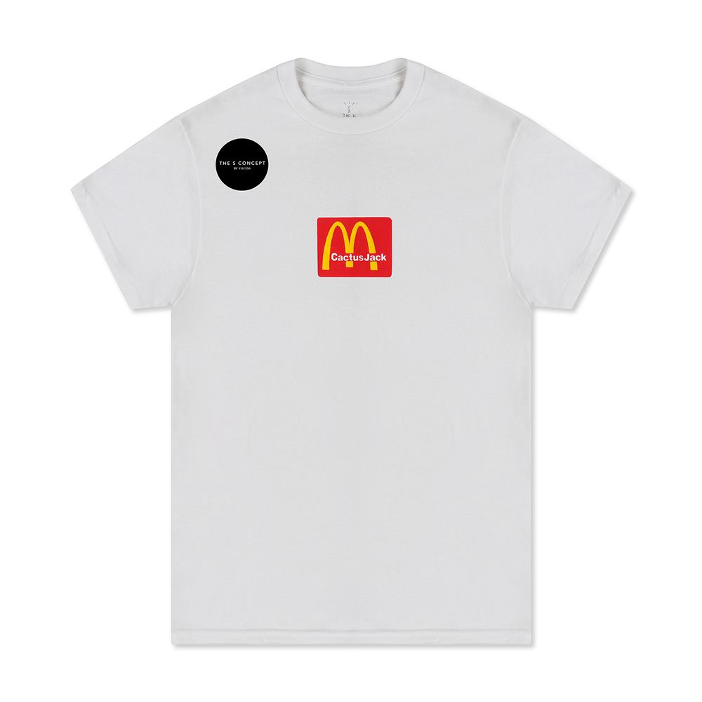 Travis Scott X Mcdonald's Sesame White/Red T-Shirt