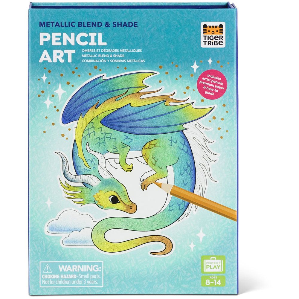 Tiger Tribe Pencil Art