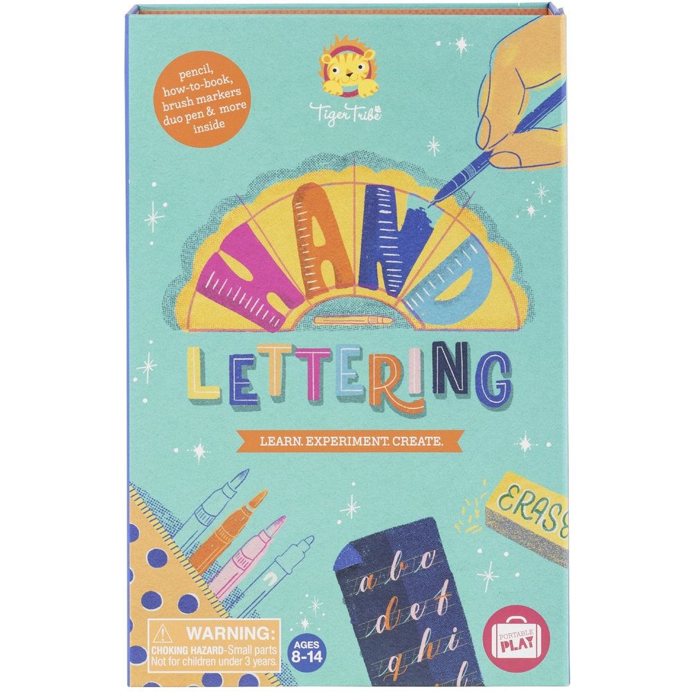 Tiger Tribe Hand Lettering