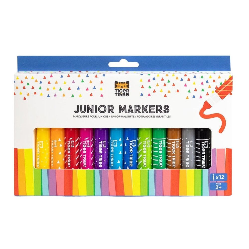 Tiger Tribe Junior Washable Markers