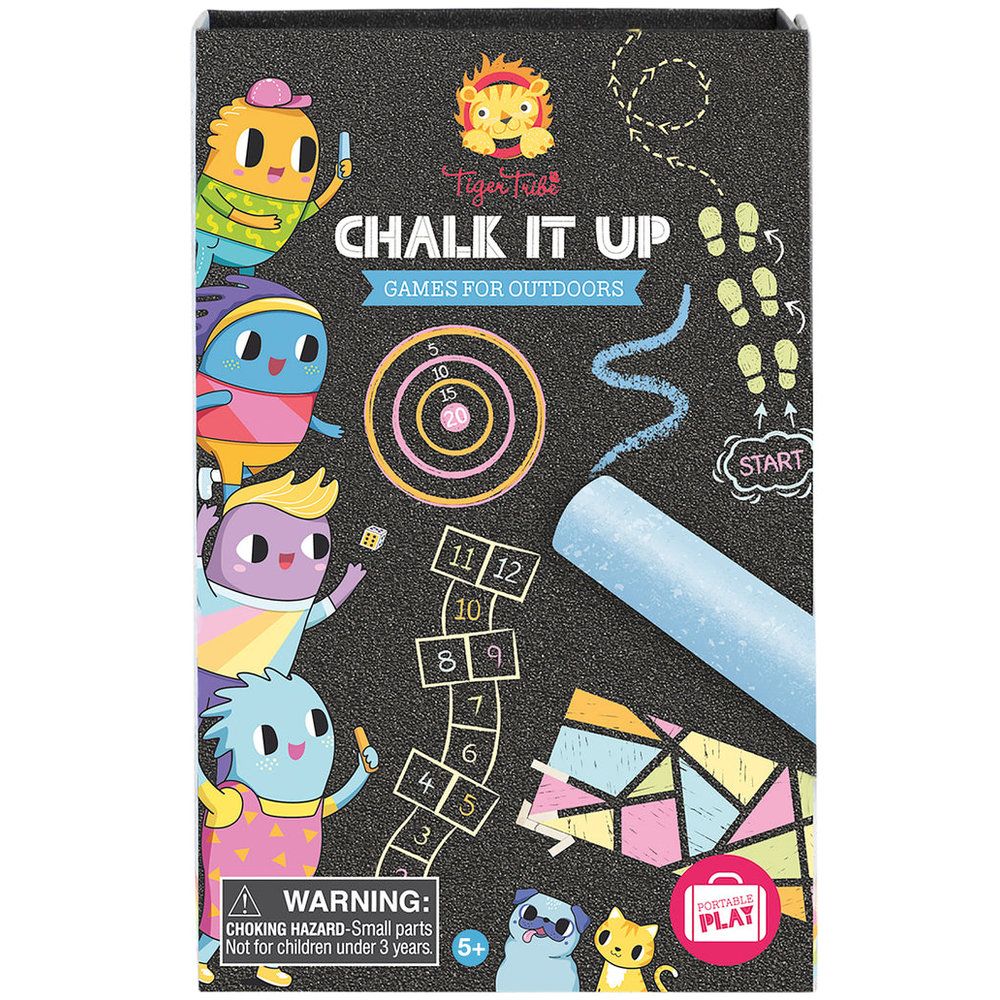 Tiger Tribe Chalk It Up - Games For Outdoors