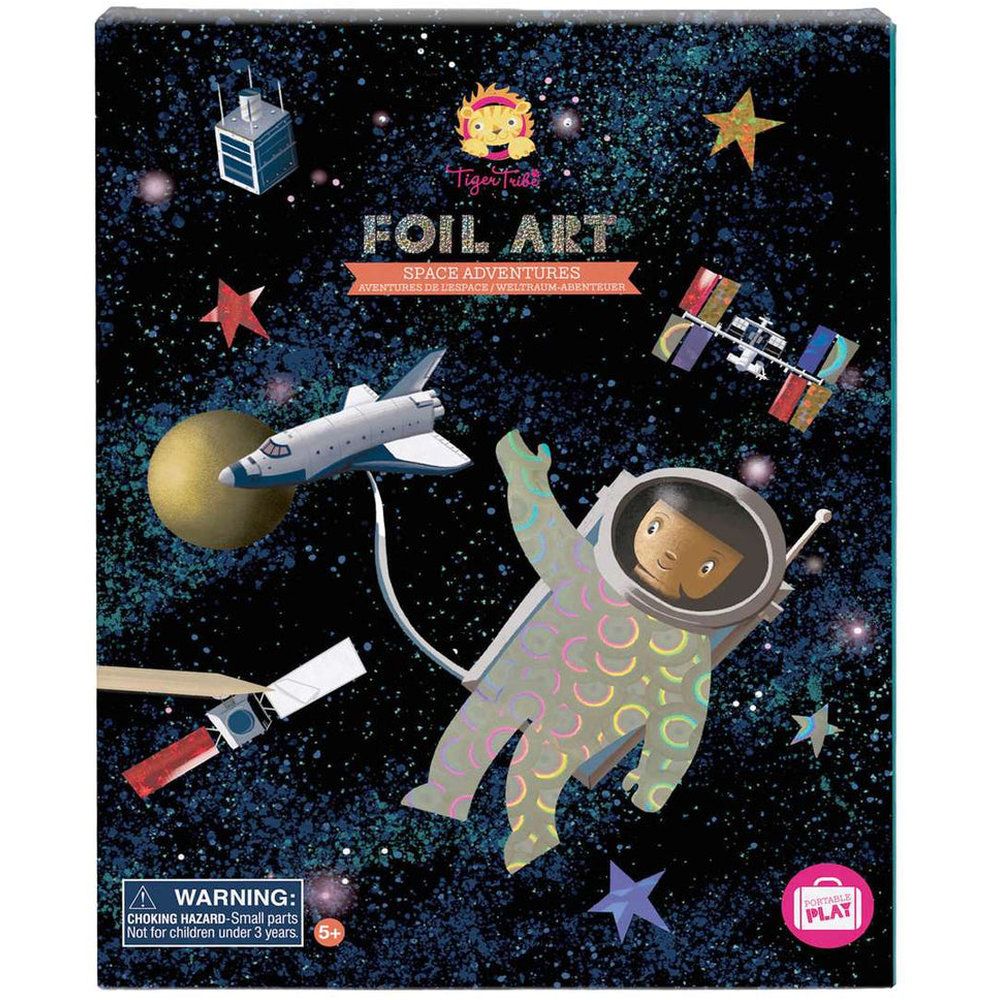 Tiger Tribe Foil Art - Space Adventures
