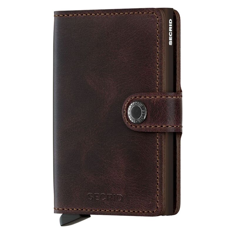 Secrid Miniwallet - Vintage Leather - Chocolate