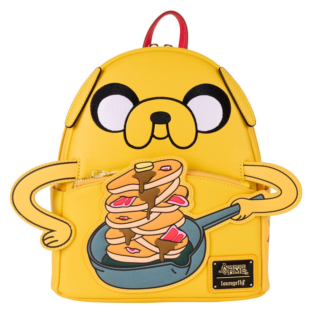 Loungefly Leather Warner Bothers Adventure Time Jake Mini Backpack