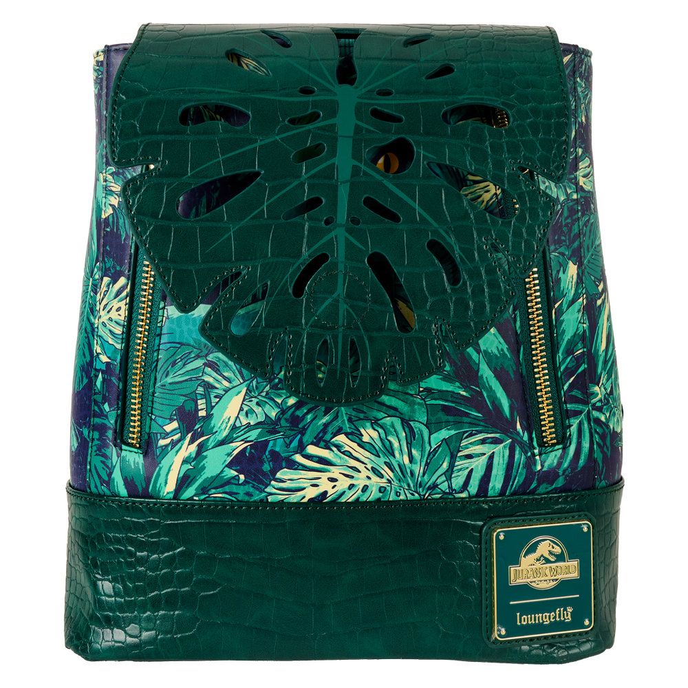 Loungefly Leather Universal Jurassic Park Mini Backpack