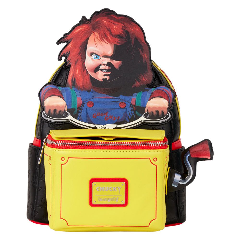 Loungefly Leather Universal Chucky Pop Up Mini Backpack