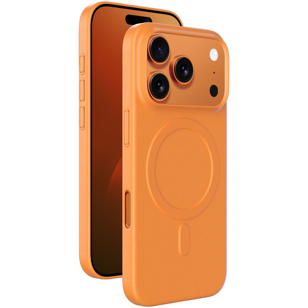 Amazingthing Minimal Air Magsafe Drop Proof Case For iPhone 17 Pro Max 6.9-Inch - Orange
