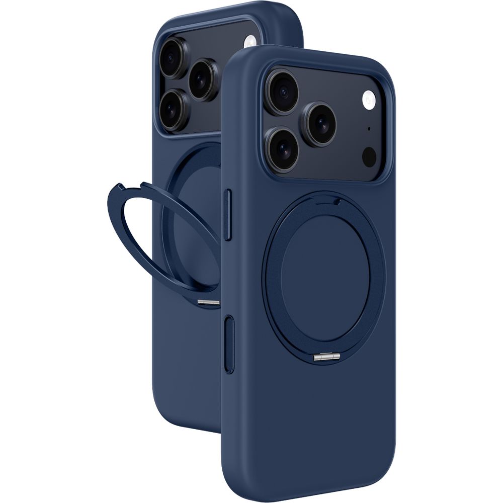 Amazingthing Cloudie Magspin Drop Proof Case For iPhone 17 Pro Max 6.9-Inch - Blue