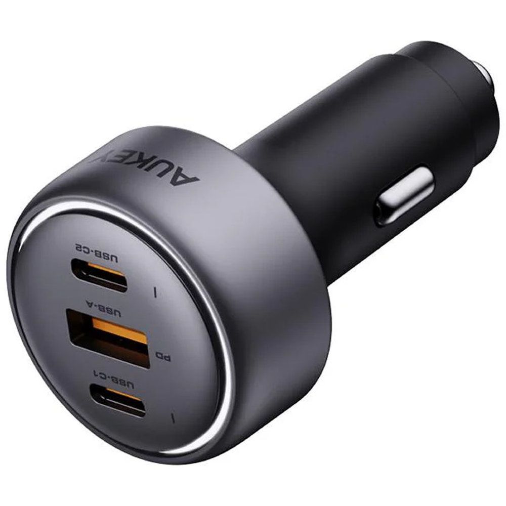 Aukey Pathfinder 66W Fast Charging Car Charger - Grey