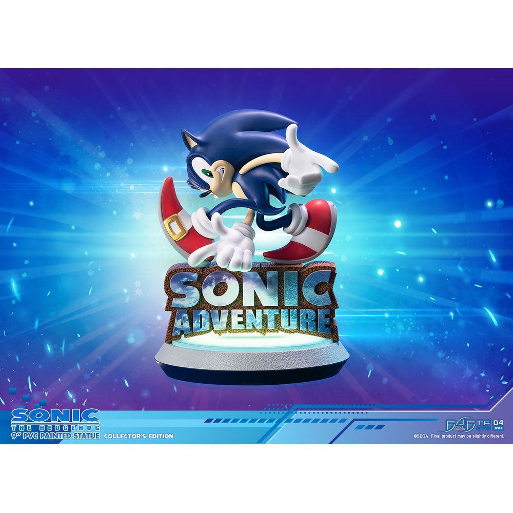 First 4 Figures Sonic Adventure - Sonic The Hedgehog (Collectors Edition) Non-Scale Pvc Statue