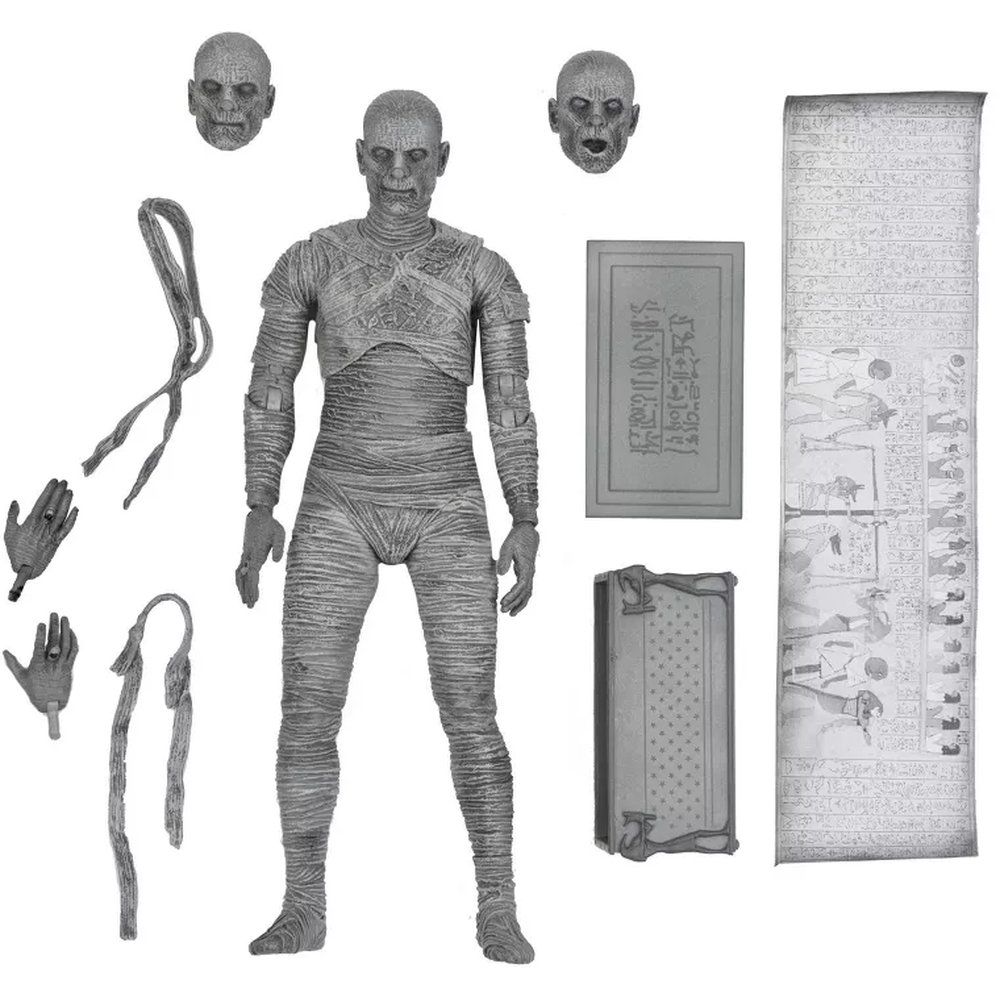 Neca Universal Monsters Ultimate Mummy (B&W) 7-Inch Action Figure