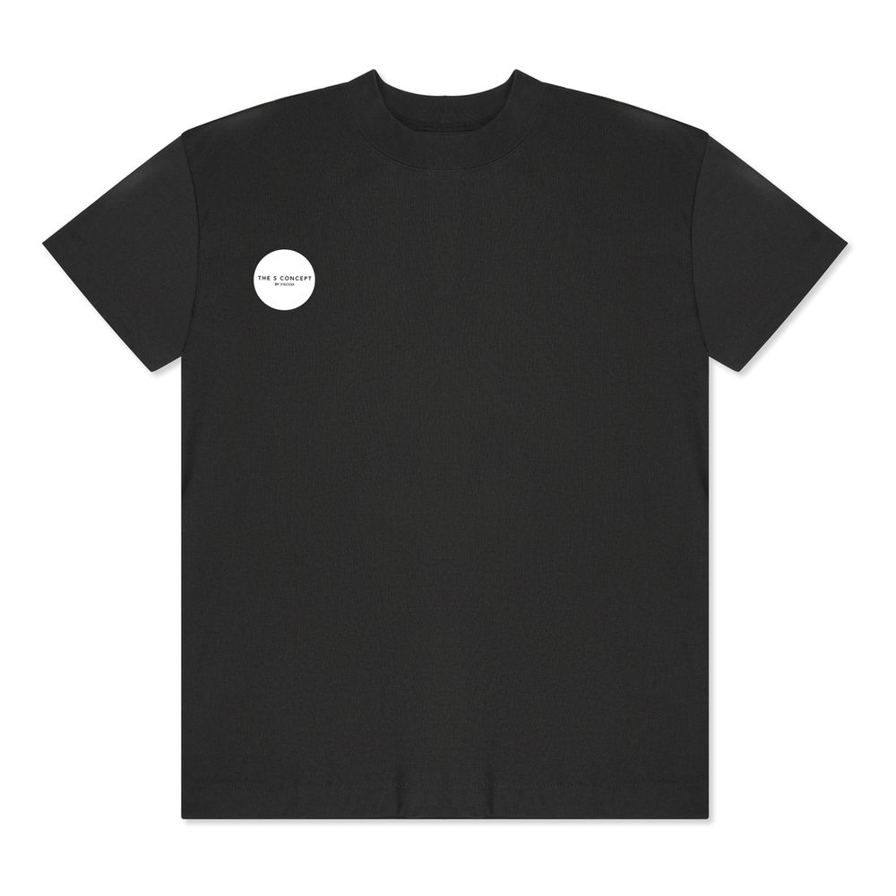 Fear of God Essential Logo T-Shirt In Jersey Black