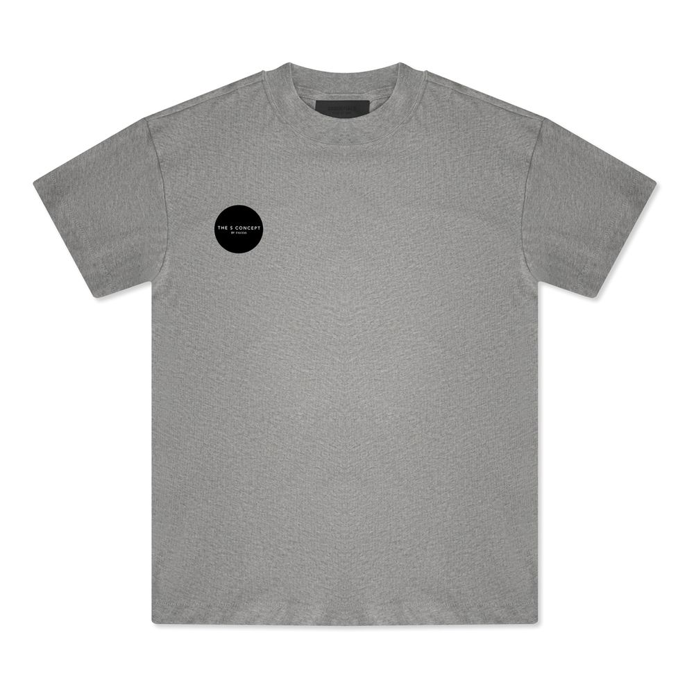 Fear of God Essential Logo T-Shirt In Jersey Grey