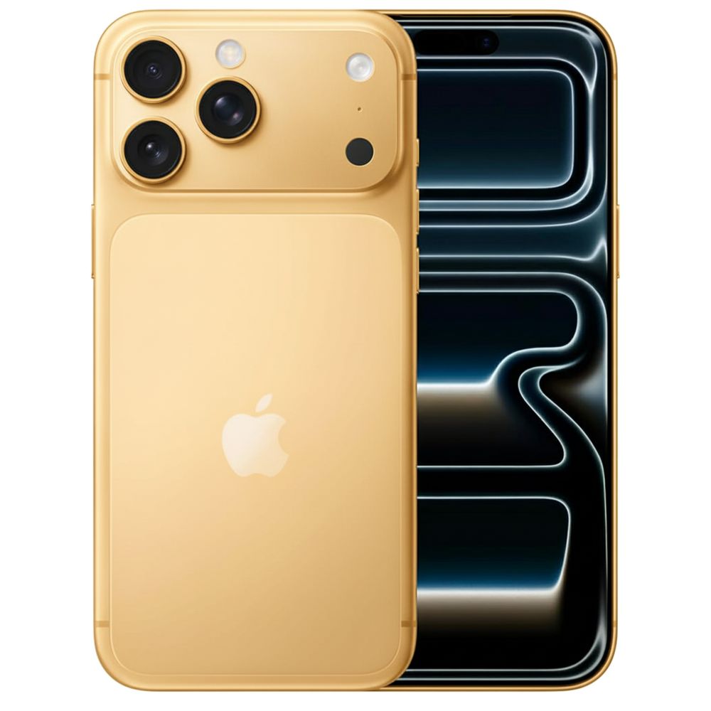 Aurora Concepts Custom iPhone 17 Pro Max 2TB - 24K Full Gold