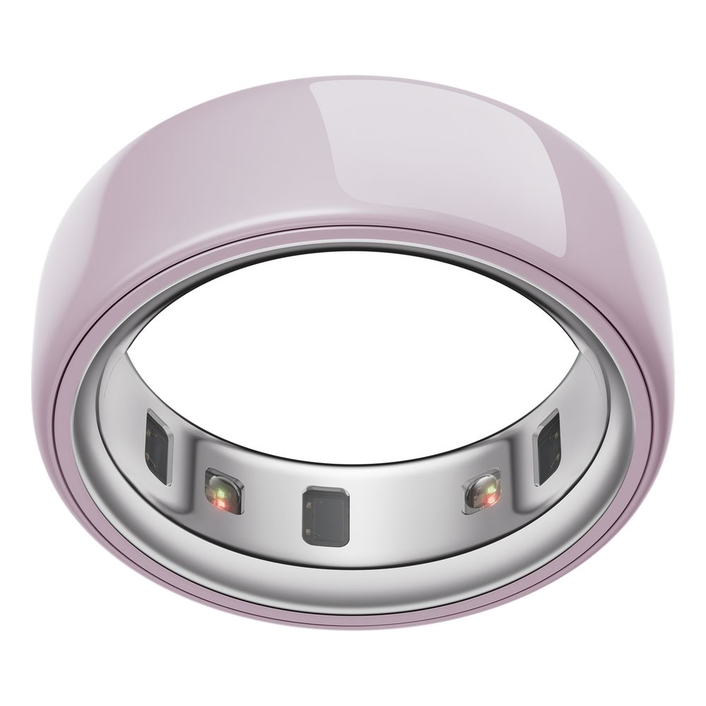 Oura Ring 4 Ceramic Smart Ring Health Activity Tracker - Petal (Ring Size 11)