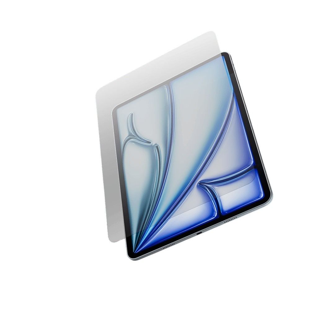 Blupebble Graphene Rock Series Tempered 2.5D Clear For iPad Air 13 2024