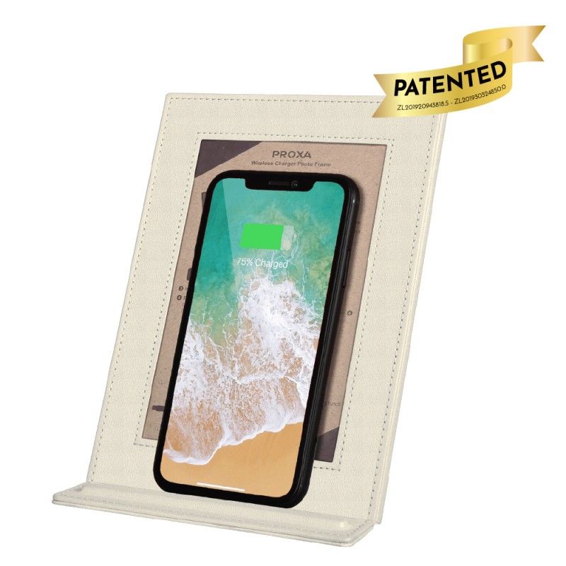 Proxa Photo Frame White Wireless Charger
