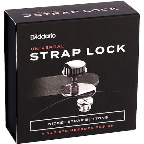 D'Addario Universal Strap Lock System - Nickel