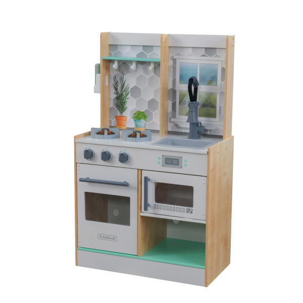 Kidkraft Let's Cook Play Kitchen Natural Kidkraft Let's Cook Play Kitchen Natural