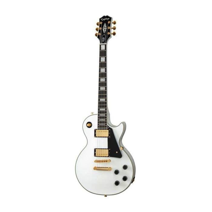 Epiphone Les Paul Custom Solidbody Electric Guitar - Alpine White