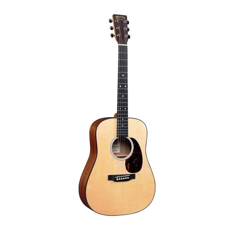 Martin DJR10E-02 Dreadnought Junior Acoustic-Electric Guitar - Natural Spruce (Martin Gig Bag Included)