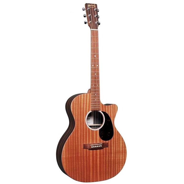 Martin GPC-X2E Grand Performance Acoustic-Electric Guitar - Natural Macassar (Martin Gig Bag Included)