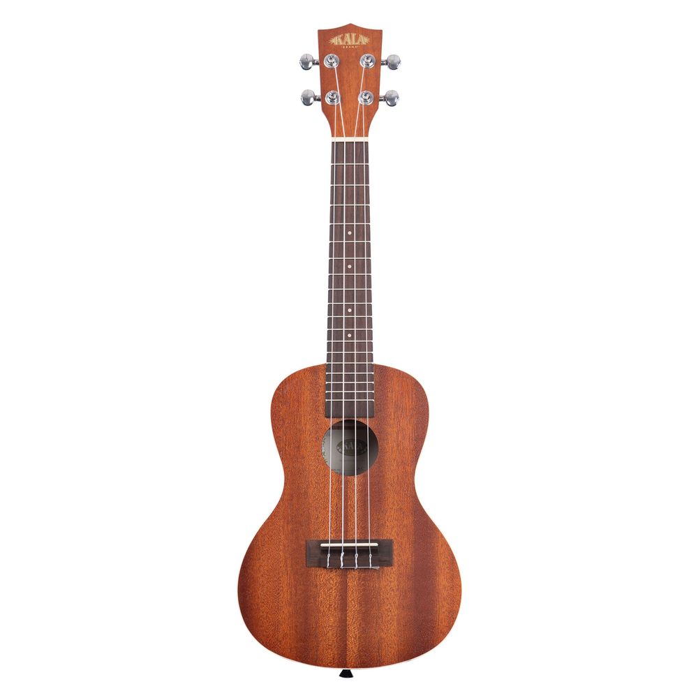 Kala Satin Mahogany Series Concert Ukulele - Brown (Includes Bag)