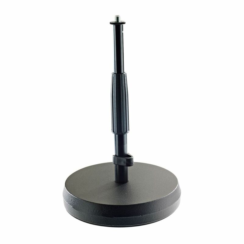 Konig & Meyer Microphone Table Stand 3/8 Black 2332530055