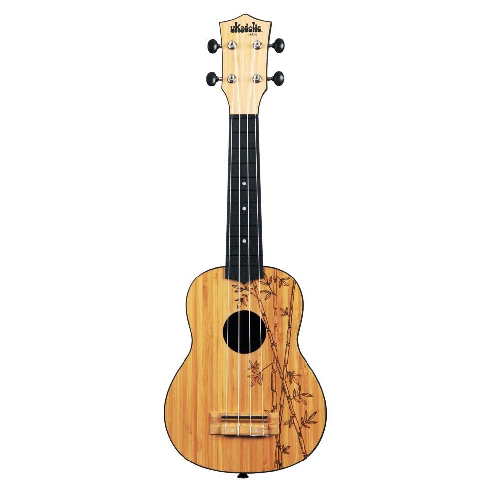 Kala Ukadelic Soprano Ukulele - Bamboo Top